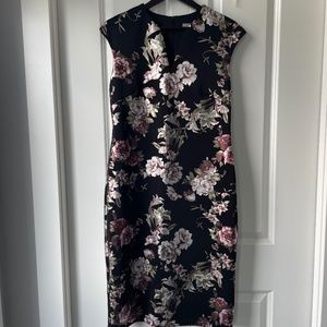 Laura Midi Floral Dress